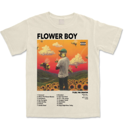 Tyler The Creator T-shirt Merch Flower